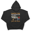 Camping Dad Like A Normal Dad Except Way Cooler - Gift For Father - Personalized Custom T Shirt