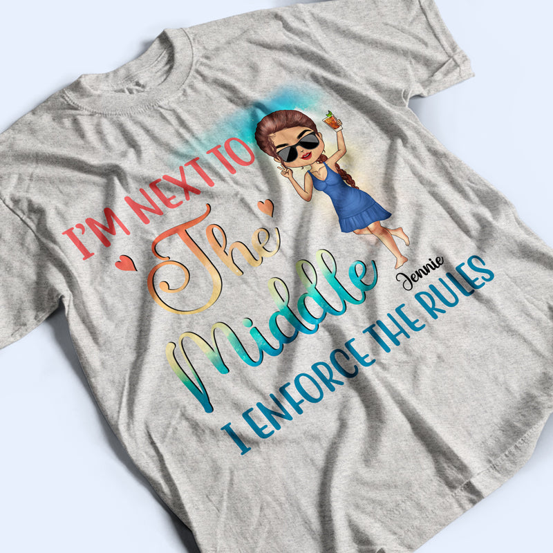 I'm The Rules Sisters Brothers Summer Beach Vibe - Family Bestie Gift - Personalized Custom T Shirt