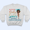 I'm The Rules Sisters Brothers Summer Beach Vibe - Family Bestie Gift - Personalized Custom T Shirt