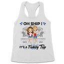 Traveling Best Friends Life Is Better On A Cruise With Best Friends - Cruising Gift For BFF, Sisters - Personalized Custom T Shirt