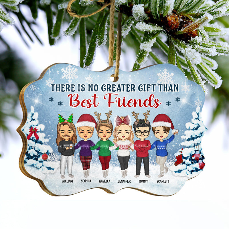 Family Siblings The Greatest Gift Our Parents Gave - Christmas Gift For Sisters And Brothers - Personalized Wooden Ornament