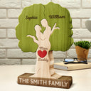 Tree Family - Gift For Mother, Father, Family - Personalized Custom Shaped Wooden Puzzle