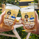 I'd Grow Up To Be A Super Sexy Dog Dad - Personalized Beer Glass