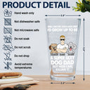 I'd Grow Up To Be A Super Sexy Dog Dad - Personalized Beer Glass