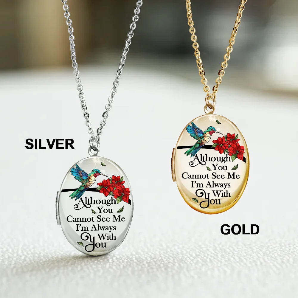 Family - Custom Photo Memorial In Loving Memory Forever In My Heart - Personalized Locket Necklace