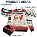 Gift For Couples, Pet Couple - Custom Photo Couple Pet Lovers Family Parents Grandparents - Personalized Unisex Ugly Sweater