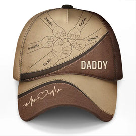 Fist Bump, Best Friends For Life - Personalized Classic Cap