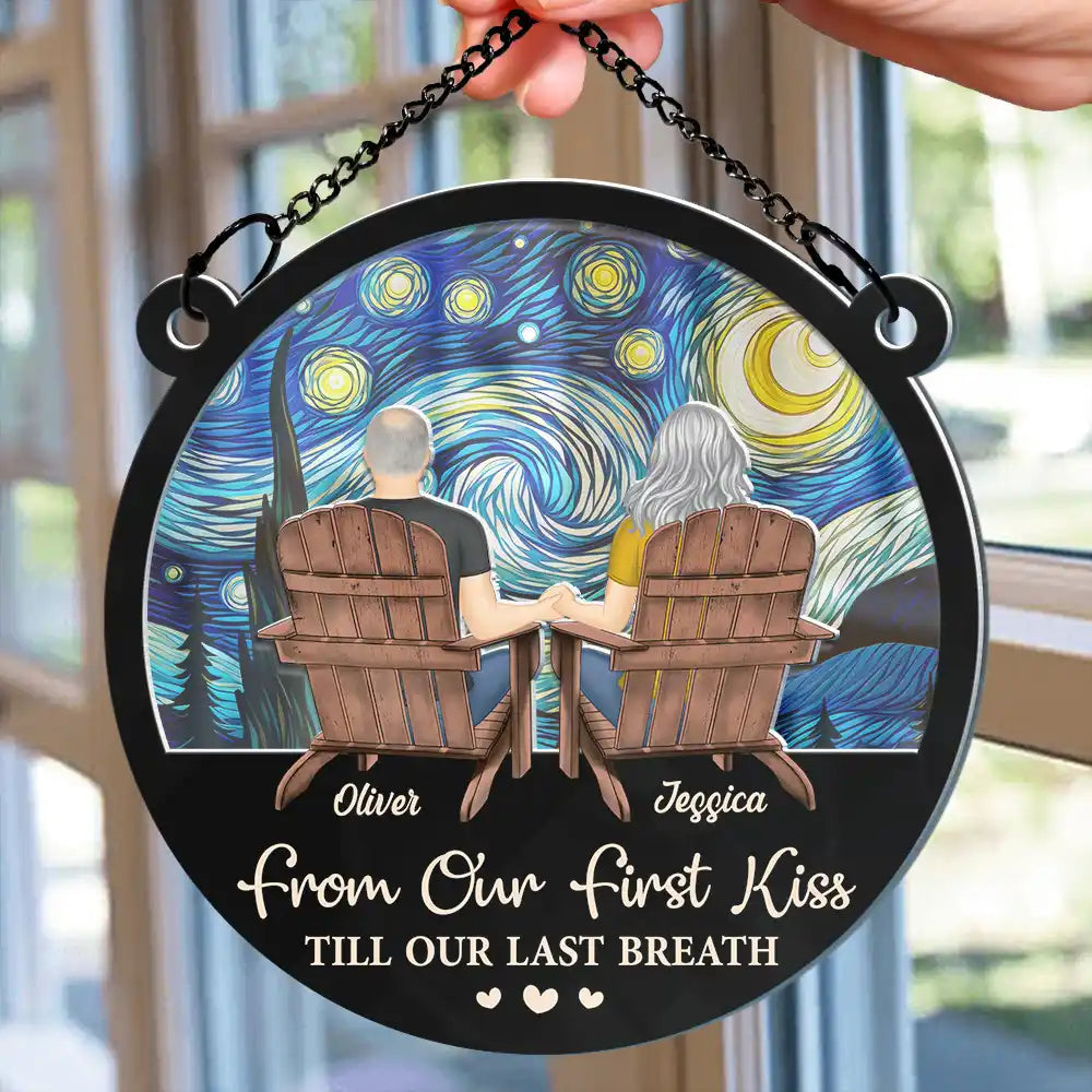 You And Me We Got This Couple - Personalized Window Hanging Suncatcher Ornament