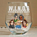 Gift For Bestie, Gifts For Colleagues, Gift For Sisters - Here's To Another Year Of Bonding Over Alcohol Bestie - Personalized Stemless Wine Glass