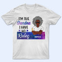 I'm The Rules Sister Brother Parent - Family Sibling Gift - Personalized Custom Hoodie