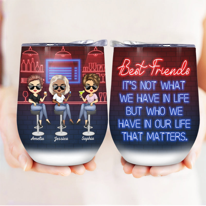 You're My Favorite Best Friends - Bestie BFF Gift - Personalized Custom Wine Tumbler