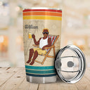 The Legend Has Retired Not My Problem Anymore Vintage - Retirement Gift - Personalized Custom Tumbler