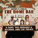 Hope You Brought Alcohol And Dog Treats Cat Treats - Home Decor, Backyard Sign, Gift For Couple, Husband, Wife, Pet Lovers - Personalized Custom Classic Metal Signs