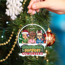 Emotional Support Coworkers - Christmas Gifts For Colleagues, Besties - Personalized Custom Shaped Acrylic Ornament