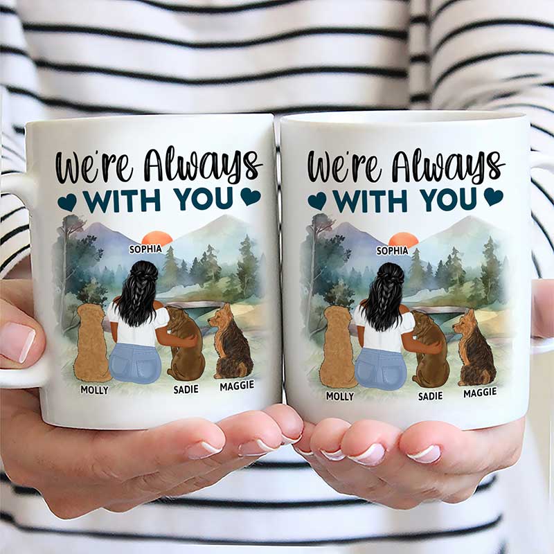 A Bond That Can't Be Broken - Gift For Dog Lovers, Dog Mom - Personalized Mug