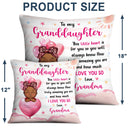 Grandma Mother How Much I Love You - Gift For Granddaughter, Kids - Personalized Pillow