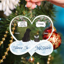 Christmas Pet Memorial They Miss You - Gift For Pet Lovers - Personalized Custom Shaped Acrylic Ornament