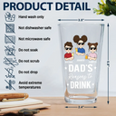 Dad's Reasons To Drink - Personalized Beer Glass