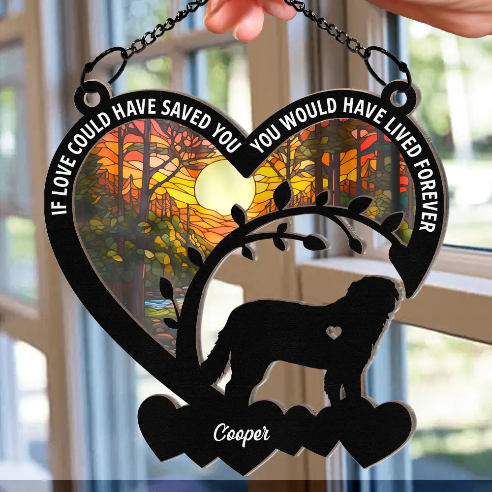 My Favorite Hello And My Hardest Goodbye - Personalized Window Hanging Suncatcher Ornament