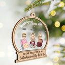 Gift For Bestie - Christmas Besties Shenanigans Since - Personalized 2-Layered Mix Ornament