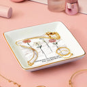 Gift For Bestie - Besties Congrats On Being My Bestie - Personalized Ring Dish