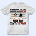 Grandma & I Are More Than Besties - Gift For Grandparents & Kids - Personalized Custom T Shirt