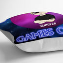 Gaming Zone Games Only - Gift For Kids - Personalized Custom Pillow