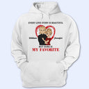 Every Love Story Is Beautiful Husband Wife Couple - Couple Gift - Personalized Custom Hoodie