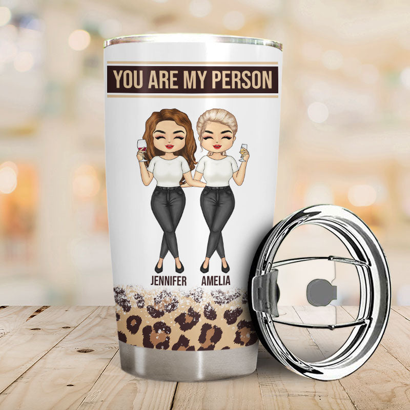 Best Friends Keeping Each Other Sane - BFF Bestie Gifts - Personalized Custom Tumbler