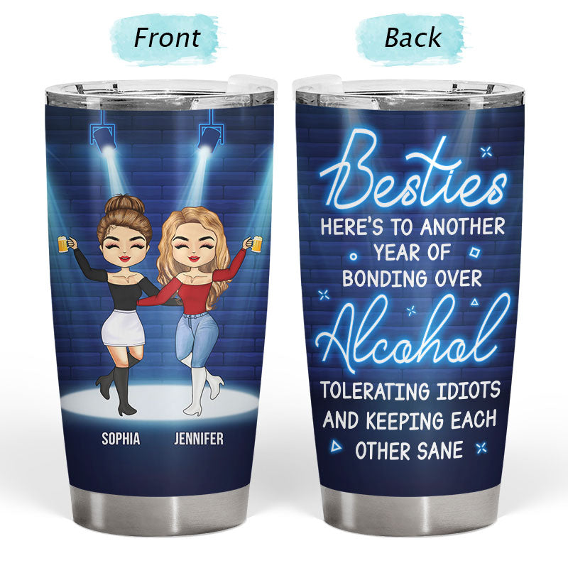 Friendship We're Trouble When We're Together - Gift For Bestie - Personalized Custom Tumbler