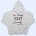 Brothers & Sisters Together Ready To Face Besties Siblings - Personalized Custom Hoodie