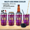 Friendship Trouble When We're Together - Gift For Bestie - Personalized Custom Triple 3 In 1 Can Cooler