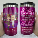 Friendship Trouble When We're Together - Gift For Bestie - Personalized Custom Triple 3 In 1 Can Cooler