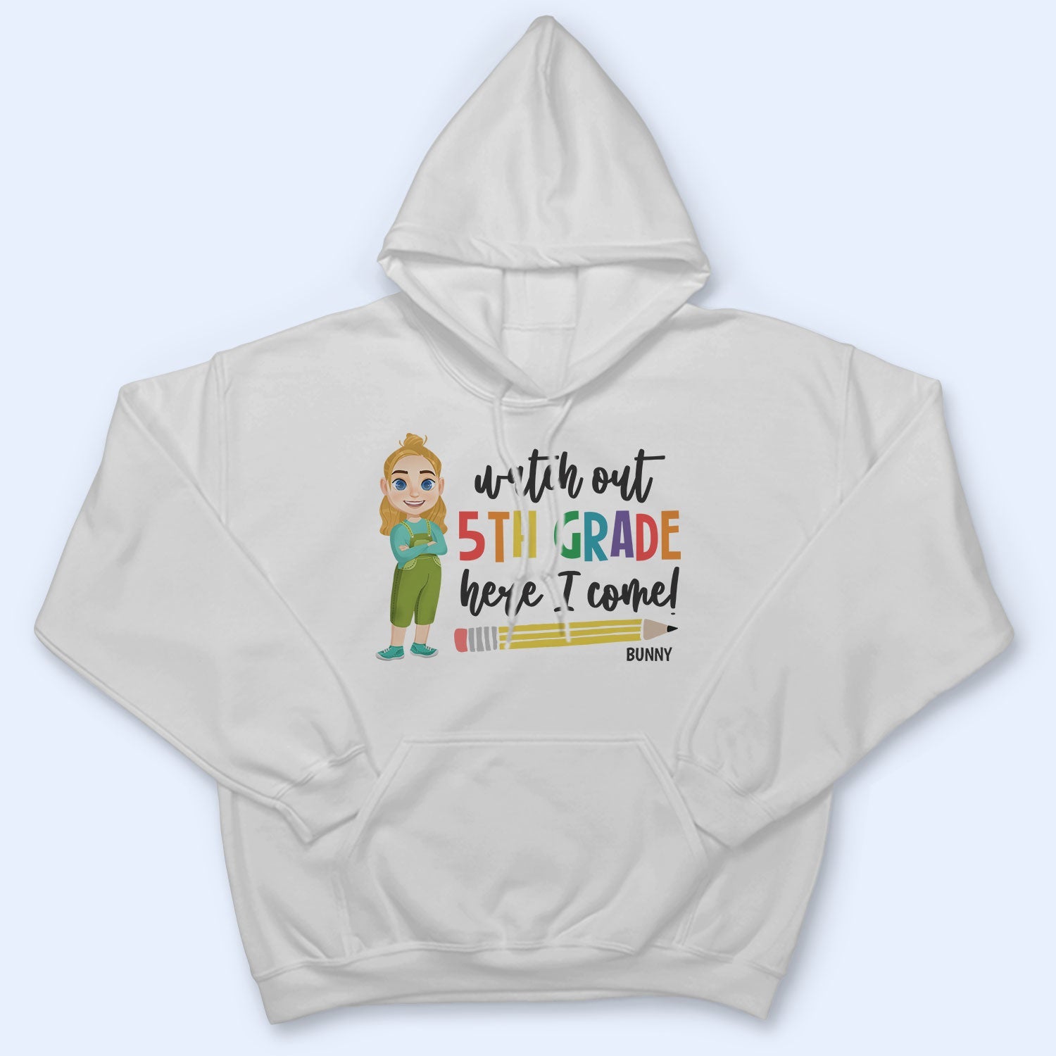 Watch Out Kindergarten Here I Come - Gift For Kids, Back To School - Personalized T Shirt