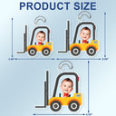 Custom Photo Funny Kid Vehicle - Gift For Children, Grandkids, Parents, Grandparents - Personalized Acrylic Car Hanger