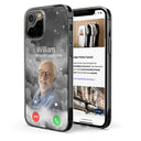 Custom Photo The Call I Wish - Memorial Gift For Family, Dad, Mom, Grandpa, Grandma - Personalized Clear Phone Case