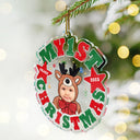 Custom Photo My First Christmas - Personalized Custom Shaped Acrylic Ornament