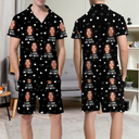 Gift For Couples - Custom Photo Funny I Love My Lover - Personalized Short Pajamas Set