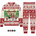 Family, Pet Lovers - Family Merry Christmas - Personalized Unisex Pajamas Set