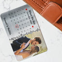 Gift For Couples, Gift For Husband, Gift For Wife, Gift For Boyfriend, Gift For Girlfriend - Custom Photo The Day Our Journey Began Couple - Personalized Aluminum Wallet Card