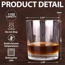 I Met You I Like You I Love You - Personalized Engraved Whiskey Glass