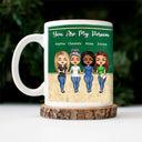 Work Made Us Colleagues Teacher - BFF Bestie Gift - Personalized Custom Mug