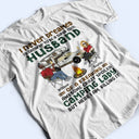 I Never Dreamed I'd Grow Up To Be A Super Cool Husband Camping Couple - Personalized Custom T Shirt