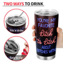 Here's To Another Year Of Bonding Over Alcohol Best Friends - Bestie BFF Gift - Personalized Custom Tumbler