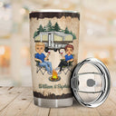 Camping Together Since Husband Wife - Couple Gift - Personalized Custom Tumbler