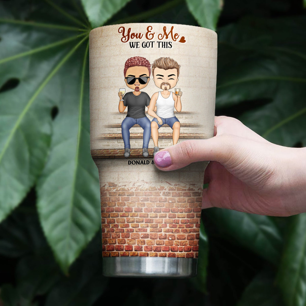 You're The Only One I Want To Annoy For The Rest Of My Life Couples - Anniversary, Birthday Gift For Spouse, Husband, Wife, Boyfriend, Girlfriend - Personalized Custom 30 Oz Tumbler