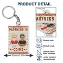 If We Get Caught Partners In Crime - Birthday Gifts For Best Friends, BFF, Brothers, Siblings, Colleagues - Personalized Custom Acrylic Keychain