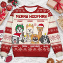 Happy Pawsliday - Funny, Christmas Gift For Dog Lovers, Cat Lovers - Personalized Unisex Ugly Sweater