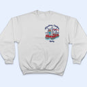 Pontoon Captain Boat Wheel - Gift For Pontoon Owners - Personalized Custom T Shirt