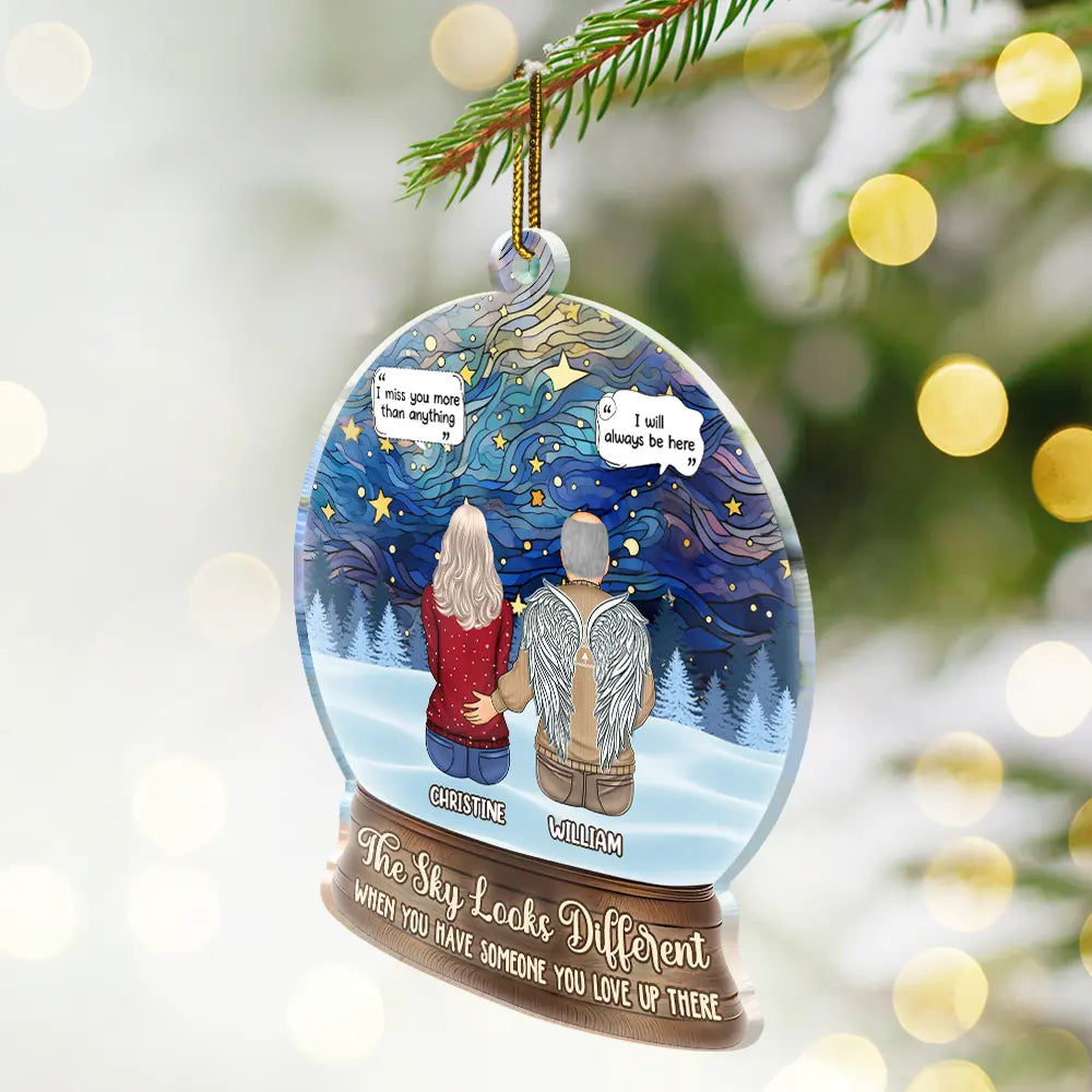 Family - Family Memorial When You Have Someone You Love - Personalized Custom Shaped Acrylic Ornament